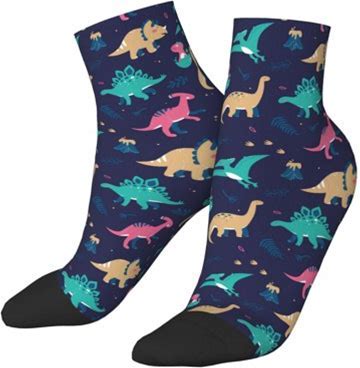 Zmart Men's Dinosaur Socks